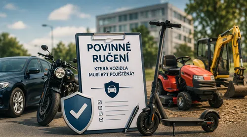 Jaká vozidla musí mít povinné ručení?