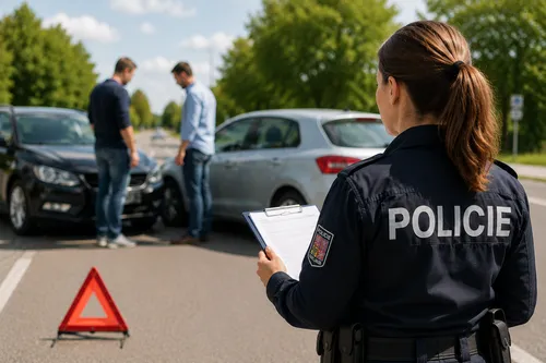 Dopravní nehoda a rozhodování, kdy volat Policii ČR